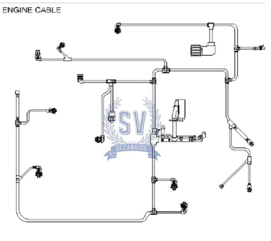 5802128094 CABLEADO MOTOR