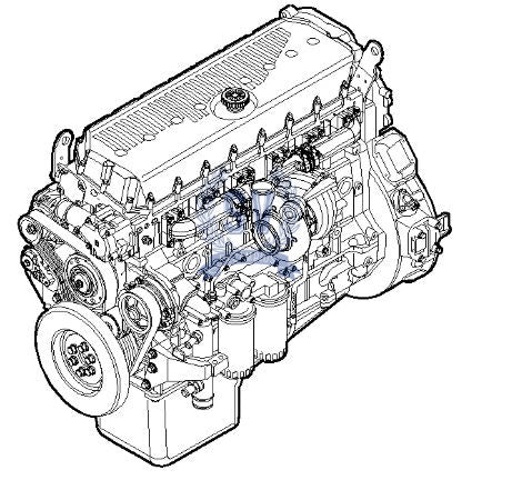 Motor de repuesto IVECO - Ref. 5803059416